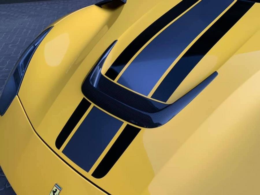 Детали экстерьера Ferrari F12berlinetta by Novitec Rosso & RACE! 2020 года  (фото 15 из 15)